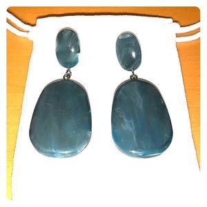 Machete Jadeite Drop Earrings